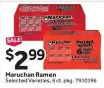 Stop&Shop Maruchan Ramen offer