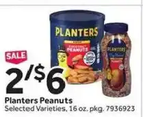 Stop&Shop Planters Peanuts offer