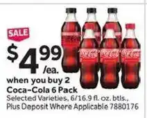 Stop&Shop Coca-Cola 6 Pack offer