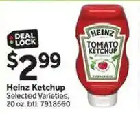 Stop&Shop Heinz Ketchup offer