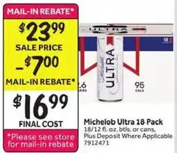 Stop&Shop Michelob Ultra offer