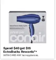 CVS Conair Infiniti Pro Hair Dryer offer
