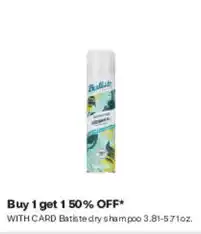 CVS Batiste dry shampoo offer