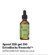 CVS Miele hair care offer