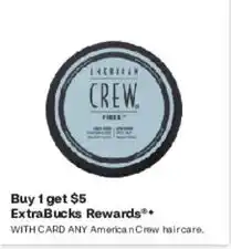 CVS American Crew haircare offer
