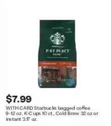 CVS Starbucks Pike Place Roast offer
