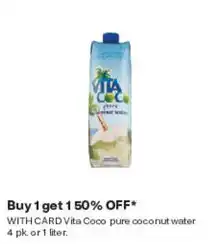 CVS Vita Coco pure coconut water offer