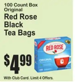 SuperFresh Red Rose Black Tea Bags offer