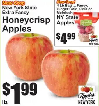SuperFresh New York State Extra Fancy Honeycrisp Apples offer