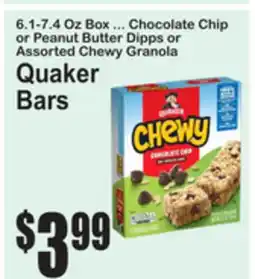 SuperFresh Quaker Bars offer