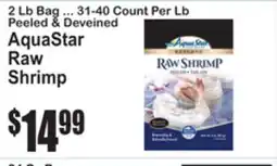 SuperFresh AquaStar Raw Shrimp offer