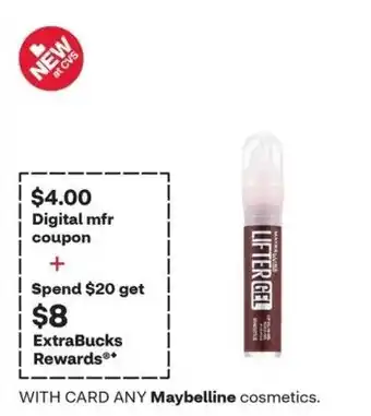 CVS Maybelline Lifter Gel offer