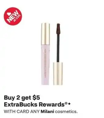 CVS Milani cosmetics offer
