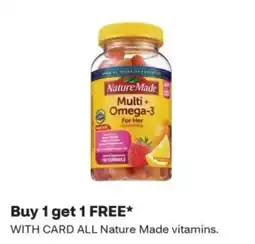 CVS Nature Made Multi + Omega-3 For Her Gummies offer