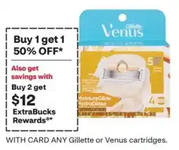 CVS Gillette Venus cartridges offer