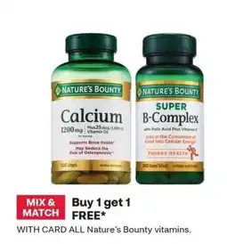 CVS Nature's Bounty Calcium offer