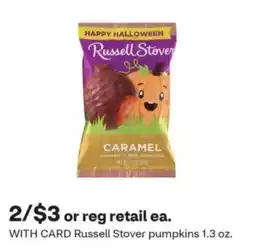 CVS Russell Stover pumpkins offer