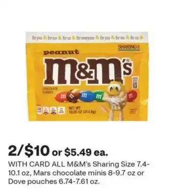 CVS Peanut m&m's offer
