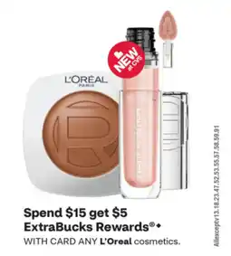 CVS L'Oreal cosmetics offer