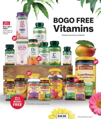 CVS Nature's Bounty vitamins offer