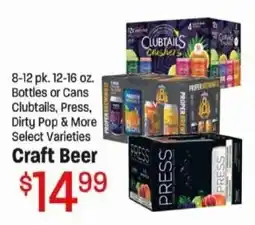 Maceys Craft Beer offer