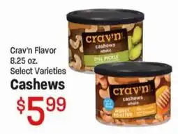 Maceys Crawn cashews offer