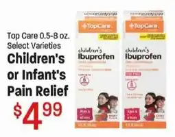 Maceys Top Care children's ibuprofen offer