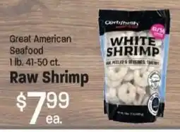 Maceys Great American Seafood Raw Shrimp offer