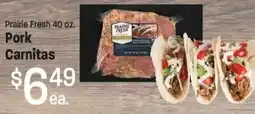 Maceys Prairie Fresh pork carnitas offer