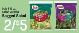Maceys Dole bagged salad offer