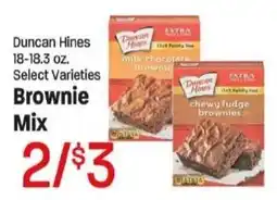 Maceys Duncan Hines brownie mix offer