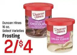 Maceys Duncan Hines frosting offer