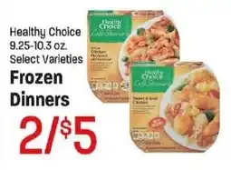 Maceys Healthy Choice Frozen Dinners offer