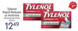 Riesbeck Tylenol Rapid Release or Arthritis offer