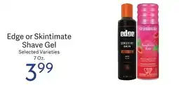 Riesbeck Edge or Skintimate Shave Gel offer