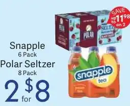 Riesbeck Snapple tea offer