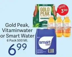 Riesbeck Gold Peak, Vitaminwater or Smart Water offer