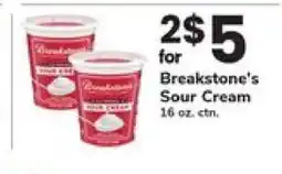 Safeway Breakstone's Sour Cream offer