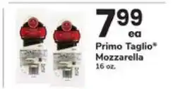 Safeway Primo Taglio Mozzarella offer