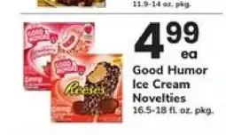 Safeway Good Humor Ice Cream Novelties offer