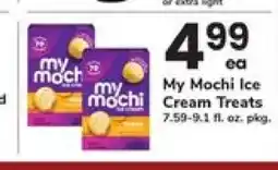 Safeway My Mochi Ice Cream Treats offer