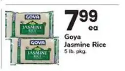 Safeway Goya Jasmine Rice offer