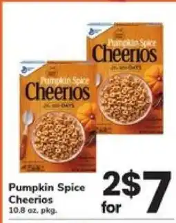 Safeway Pumpkin Spice Cheerios offer