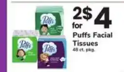 Safeway Puffs Facial Tissues offer