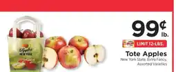ShopRite Tote Apples offer