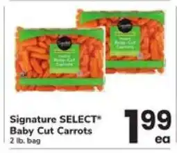 Safeway Signature Select Baby-Cut Carrots offer