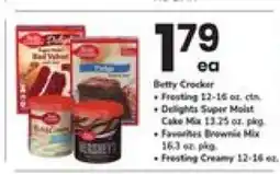 Safeway Betty Crocker offer