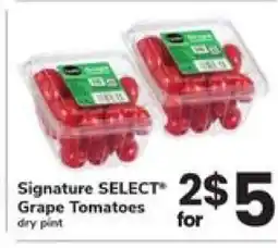 Safeway Signature SELECT Grape Tomatoes offer