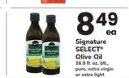Safeway Signature SELECT Olive Oil offer