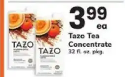 Safeway Tazo Tea Concentrate offer